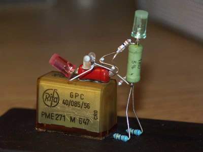 transistor desk